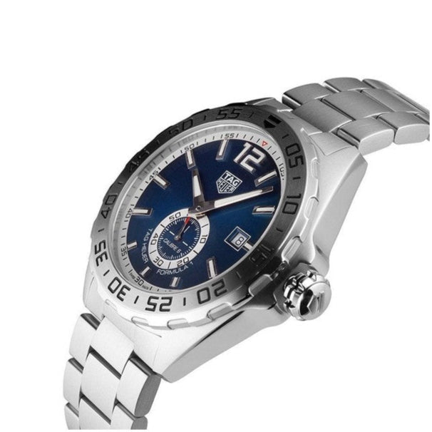 Tag Heuer Formula 1 Calibre 6 Automatic Blue Dial Silver Steel Strap Watch for Men - WAZ2014.BA0842