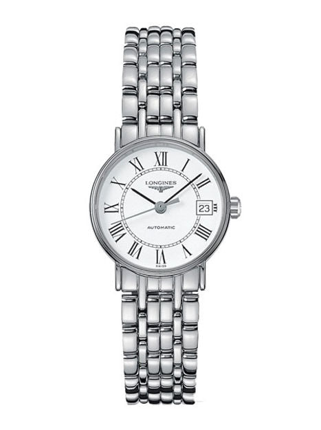 Longines Presence 25.5mm Automatic Stainless Steel Watch for Women - L4.321.4.11.6