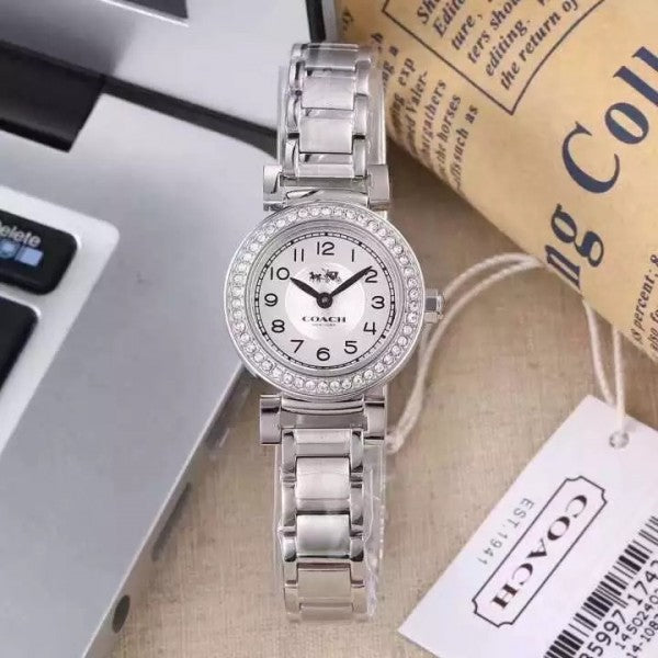 Coach Madison Silver Dial Silver Steel Strap Watch for Women - 14502402