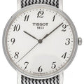 Tissot T Classic Everytime White Dial Two Tone NATO Strap Watch for Women - T109.410.18.032.00