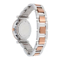 Fossil Carlie Silver Dial Two Tone Steel Strap Watch for Women - ES4342