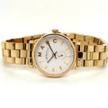 Marc Jacobs Baker White Dial Gold Stainless Steel Watch for Women - MBM3247