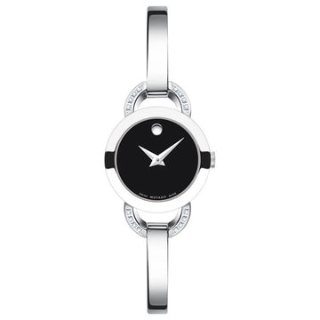 Movado Rondiro 22mm Diamond Stainless Steel Watch For Women - 0606798