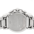 Burberry City Chronograph White Dial Silver Steel Strap Watch For Women - BU9700