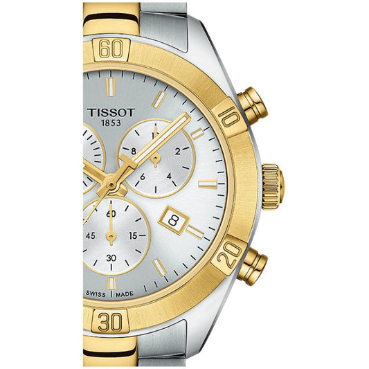 Tissot PR 100 Sport Chic Chronograph Watch For Women - T101.917.22.031.00