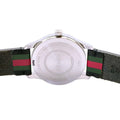 Gucci G Timeless Quartz Black Dial Black Leather Strap Watch For Men - YA1264079