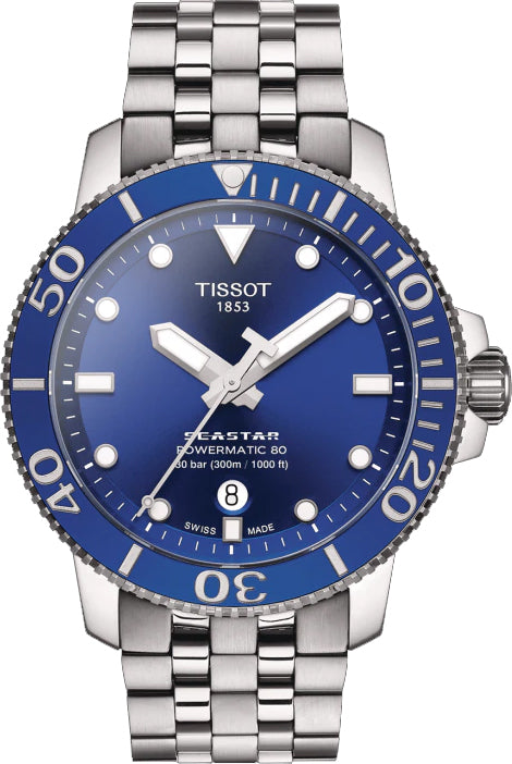 Tissot Seastar 1000 Powermatic 80 Watch For Men - T120.407.11.041.00