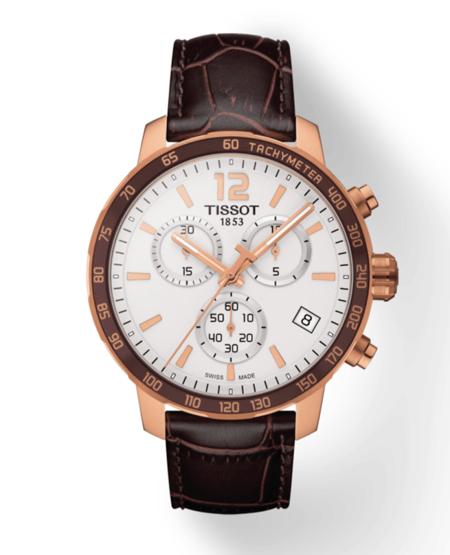 Tissot Quickster Chronograph 42mm Watch For Men - T095.417.36.037.00