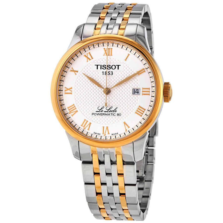 Tissot Le Locle Powermatic 80 Automatic Silver Dial Watch For Men - T006.407.22.033.01