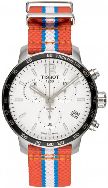 Tissot Quickster Chronograph NBA Oklahoma City Thunder Watch For Men - T095.417.17.037.14