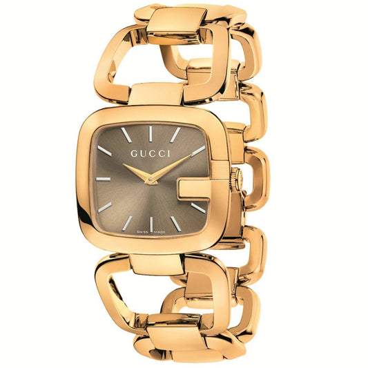 Gucci G Gucci 125 G Series Sunbrushed Dial Bracelet Watch For Women - YA125511