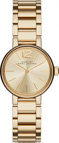 Marc Jacobs Peggy Gold Dial Gold Stainless Steel Strap Watch for Women - MBM3405