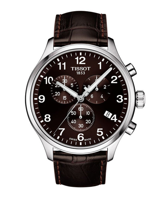 Tissot T Sport Chrono XL Classic Brown Dial Watch For Men - T116.617.16.297.00