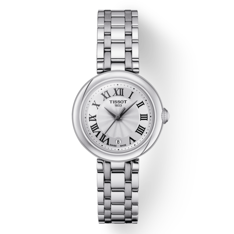 Tissot Bellissima Small Lady Silver Dial Silver Steel Strap Watch For Women - T126.010.11.013.00