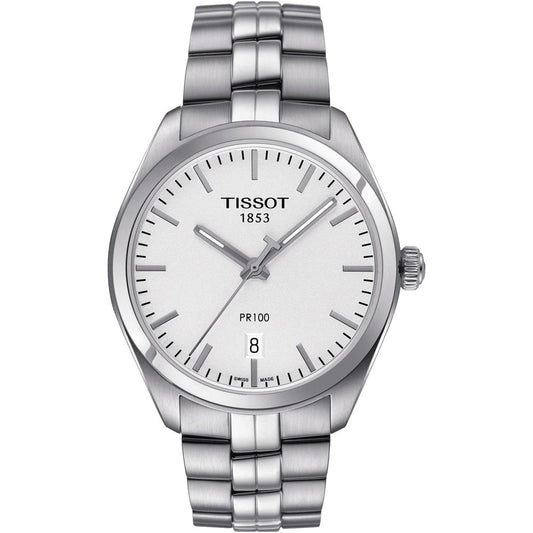 Tissot PR 100 Quartz Stainless Steel Watch For Women - T101.410.11.031.00