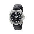 Tag Heuer Formula 1 Automatic 41mm Black Dial Black Rubber Strap Watch for Men - WAZ2113.FT8023