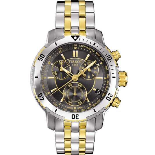 Tissot T Sport PRS 200 Chronograph Black Dial Watch For Men - T067.417.22.051.00