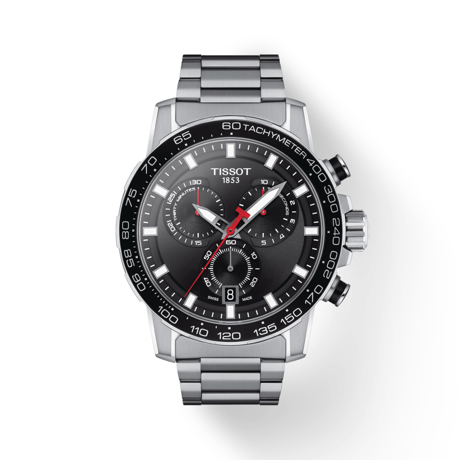 Tissot Supersport Chrono Black Dial Watch For Men - T125.617.11.051.00