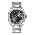 Gucci GG2570 Quartz Black Dial Silver Steel Strap Watch For Men - YA142301