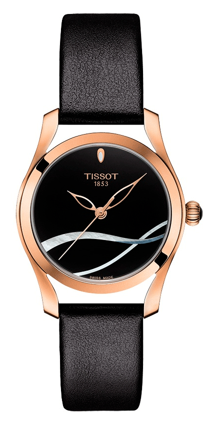 Tissot T Wave Black Dial Watch For Women - T112.210.36.051.00