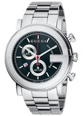 Gucci G Chrono Black Dial Stainless Steel Watch For Men - YA101309