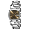 Gucci G Gucci Brown Dial Stainless Steel 24mm Watch For Women - YA125507