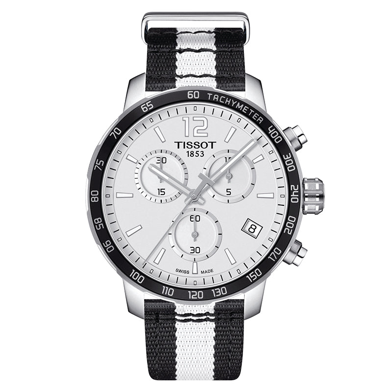 Tissot Quickster Chronograph NBA Brooklyn Nets Watch For Men - T095.417.17.037.11