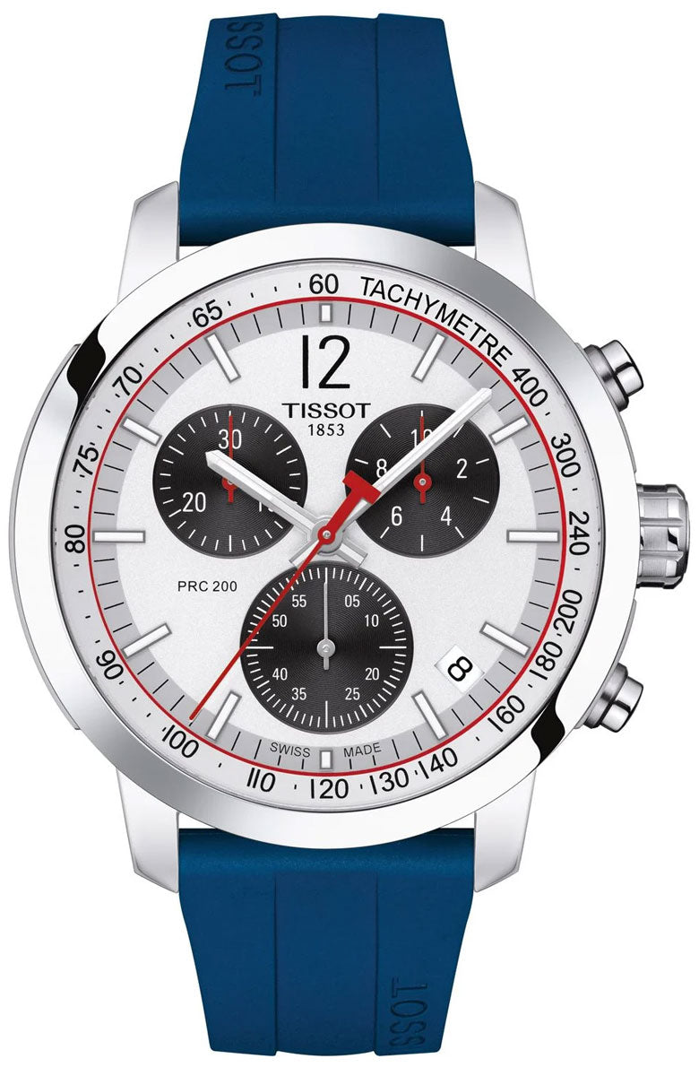 Tissot PRC 200 IIHF 2020 Ice Hockey Special Edition Chronograph Watch For Men - T114.417.17.037.00