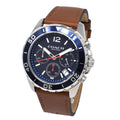 Coach Kent Blue Dial Brown Leather Strap Watch for Men - 14602560