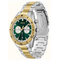 Hugo Boss Santiago Chronograph Green Dial Two Tone Steel Strap Watch for Men - 1513872