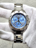 Tag Heuer Aquaracer Professional 200 Date Blue Dial Silver Steel Strap Watch for Men - CBP1112.BA0627