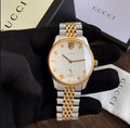 Gucci G Timeless Automatic White Dial Two Tone Steel Strap Watch for Men - YA126356