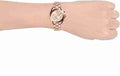 Michael Kors Bradshaw Chronograph Gold Dial Gold Steel Strap Watch for Women - MK5799