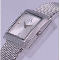 Calvin Klein Mark Silver Dial Silver Mesh Bracelet Watch for Women - K3R23126