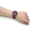 Coach Perry Purple Dial Purple Mesh Bracelet Watch for Women - 14503484