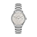 Burberry The Classic White Dial Silver Steel Strap Watch for Men - BU10004