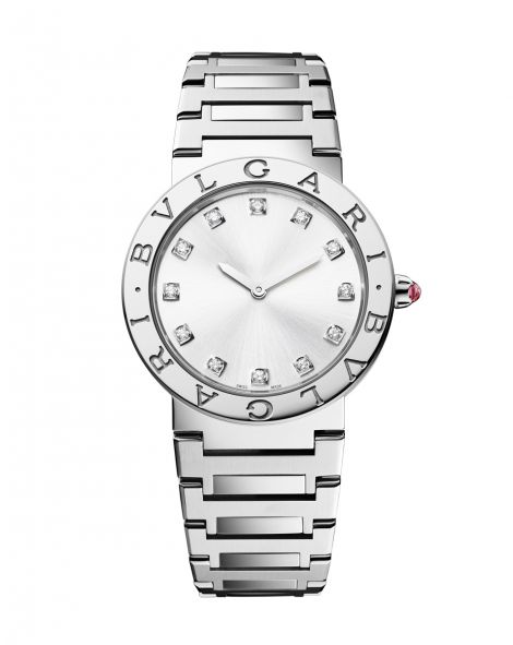 Bvlgari Bvlgari Lady Silver Dial Silver Steel Strap Watch for Women - BVLGARI103575