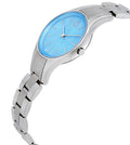 Calvin Klein Simplicity Blue Dial Silver Steel Strap Watch for Women - K432314N