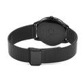 Calvin Klein Minimal Black Dial Black Mesh Bracelet Watch for Men - K3M214B1