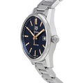 Tag Heuer Carrera Quartz Blue Dial Silver Steel Strap Watch for Women - WAR1112.BA0601