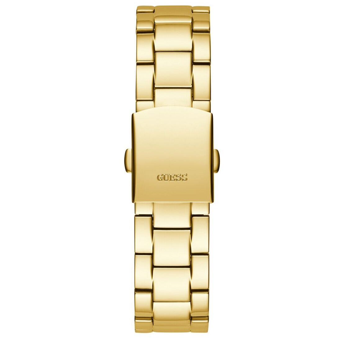 Guess Eclipse Multifunction Gold Dial Gold Steel Strap Watch for Women - GW0433L1