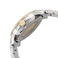 Fossil Grant Automatic Skeleton White Dial Two Tone Steel Strap Watch for Men - ME3112