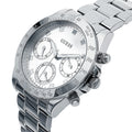 Guess Eclipse Multi Function Silver Dial Silver Steel Strap Watch for Women - GW0314L1