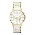 Marc Jacobs Rock White Dial White Stainless Steel Strap Watch for Women - MBM2546