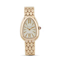 Bvlgari Serpenti Seduttori Quartz Silver Dial Rose Gold Steel Strap Watch for Women - SERPENTI103145