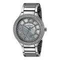 Michael Kors Kerry Gunmetal Dial Steel Strap Watch for Women - MK3410