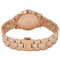 Tissot T Wave Mother of Pearl Dial Rose Gold Steel Strap Watch For Women - T112.210.33.113.00