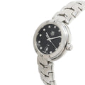 Tag Heuer Link Quartz Diamonds Black Dial Silver Steel Strap Watch for Women - WAT1410.BA0954