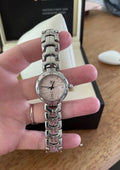 Tag Heuer Link Diamonds Pink Dial Silver Steel Strap Watch for Women - WAT1415.BA0954