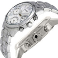 Guess Mini Sunrise Silver Dial Silver Steel Strap Watch For Women - W0448L1